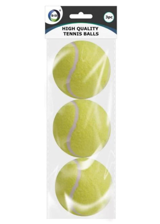 HIGH QUALITY TENNIS BALLS 3 PACK